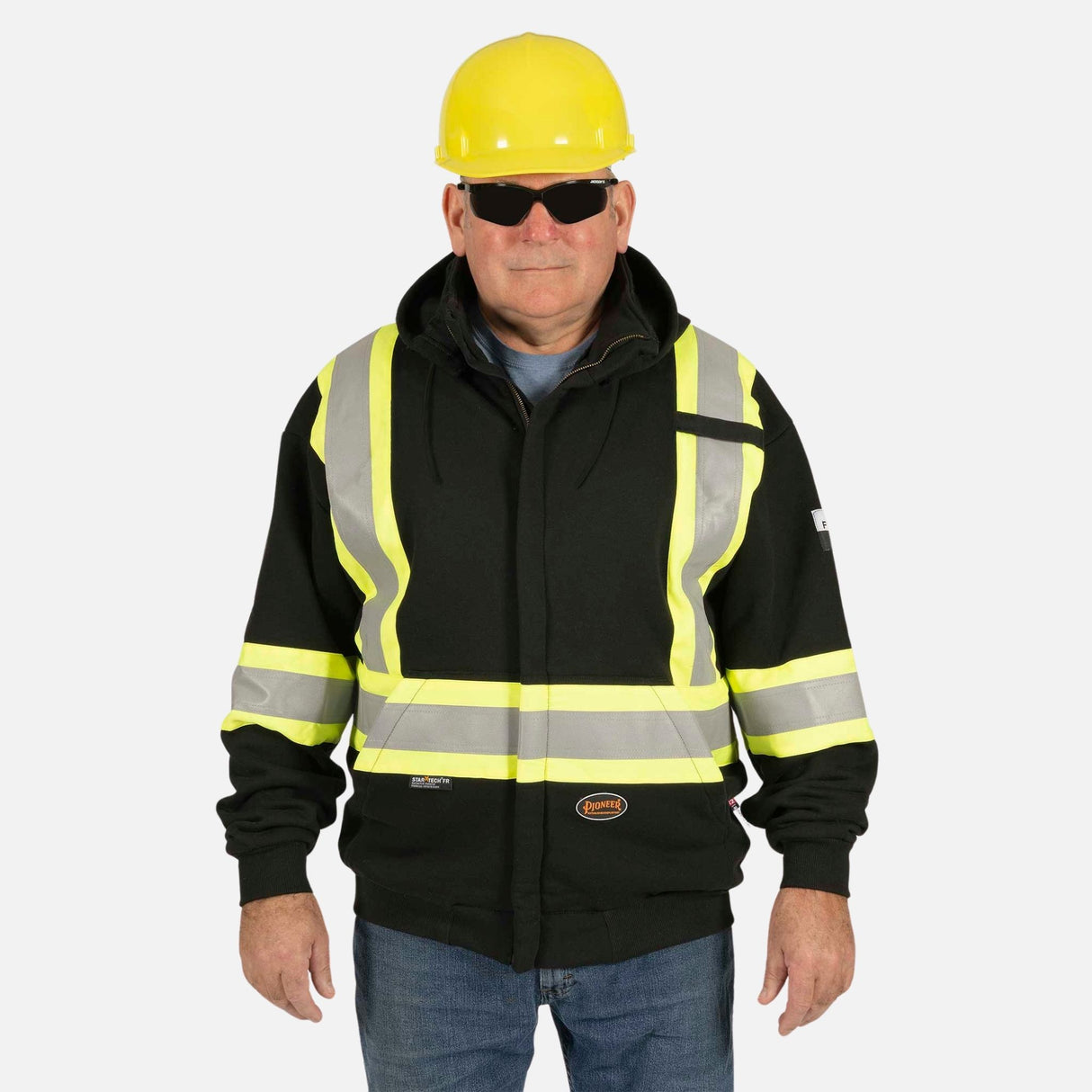 Sweat à capuche ignifuge – Zip FR 400 GSM