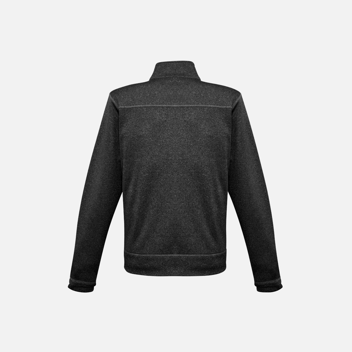 Veste zippée pour homme Biz SW520M en noir et marle, vêtement de type veste avec fermeture éclair.