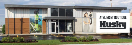 Travailler à l'atelier et boutique HUSKY