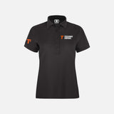 Polo à manches courtes OGIO LOG101 TD en tissu léger, couleur unie, porté sur mannequin.
