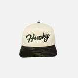 Casquette HUSKY L'Essentiel en tissu noir, accessoires pour accessoires-casquettes-tuques, vue de face.
