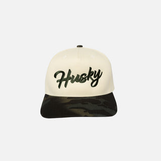 Casquette HUSKY L'Essentiel en tissu noir, accessoires pour accessoires-casquettes-tuques, vue de face.
