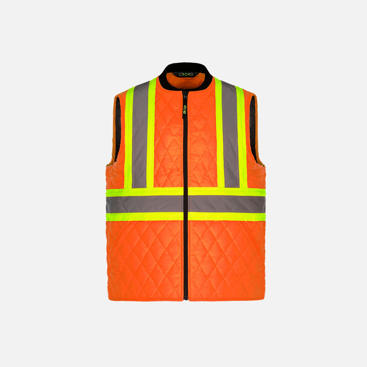 Veste de sécurité haute visibilité isolée Canada Sportswear, blouson hi-vis chaud et réfléchissant pour la sécurité.