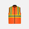 Veste de sécurité haute visibilité isolée Canada Sportswear, blouson hi-vis chaud et réfléchissant pour la sécurité.