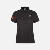 Polo à manches courtes OGIO LOG101 TD en tissu léger, couleur unie, porté sur mannequin, détails du col et des manches visibles.