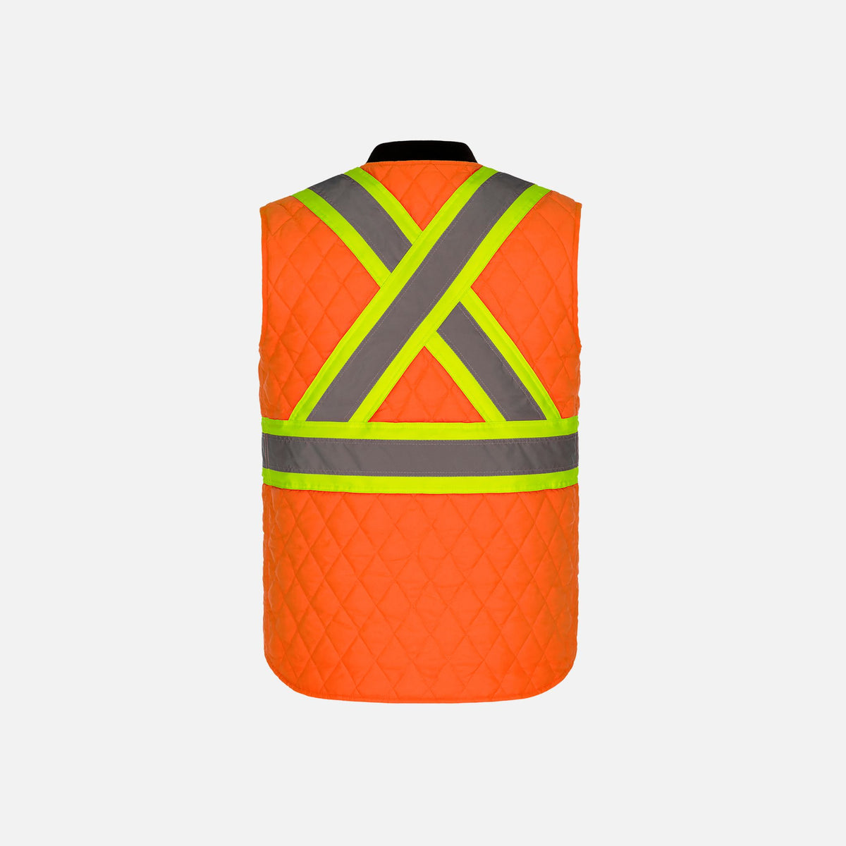 Veste haute visibilité isolée Canada Sportswear, blouson sécurité avec bandes réfléchissantes et isolation pour la chaleur.