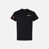 T-shirt à manches courtes en coton épais de la marque Gildan, image montrant le design et la coupe du vêtement.