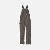 Salopette de travail extensible Carhartt, vêtement robuste avec liberté de mouvement, visible en image.