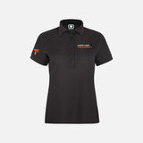Polo à manches courtes OGIO LOG101 TD en coton avec col classique, couleur unie, vue de face.