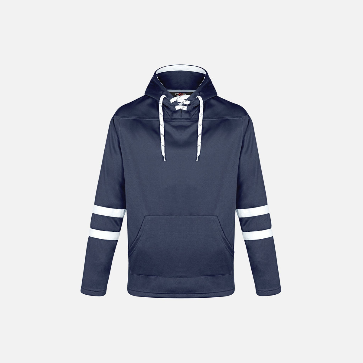 Chandail à capuchon en molleton Canada Sportswear, style sportif, confort durable, tissu doux, couleur gris clair.