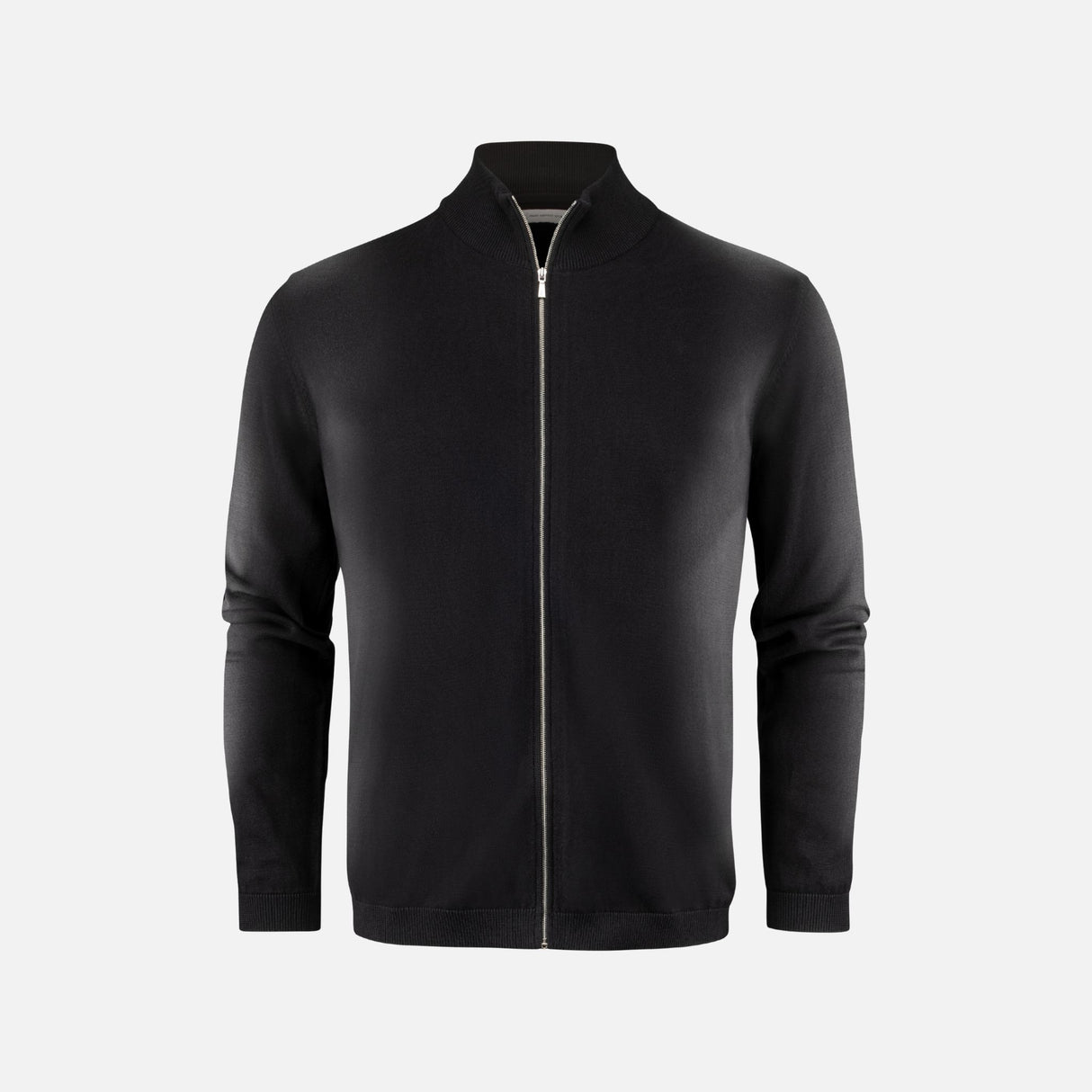 Cardigan zippé en tricot pour homme James Harvest Ashland, veste confortable en laine avec capuche et fermeture éclair.