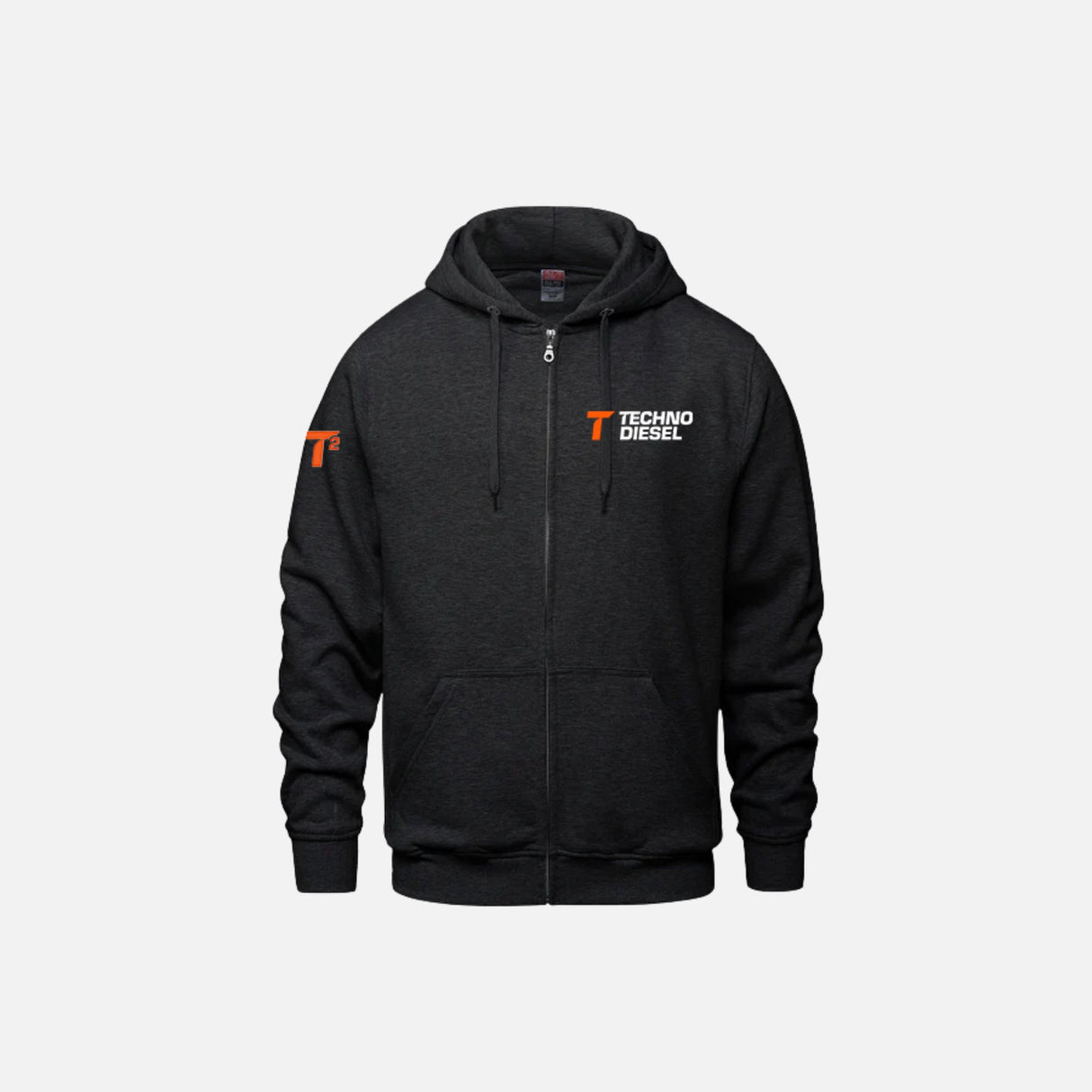 Chandail à capuchon à glissière Surfer TD de Canada Sportswear, veste en coton avec capuche, fermeture éclair et poches latérales.