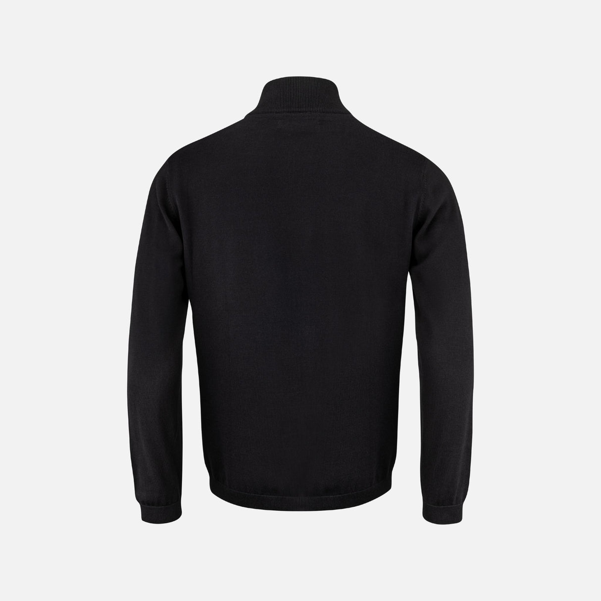 Cardigan zippé en tricot pour homme James Harvest Ashland, veste confortable avec fermeture éclair, coloris gris clair.