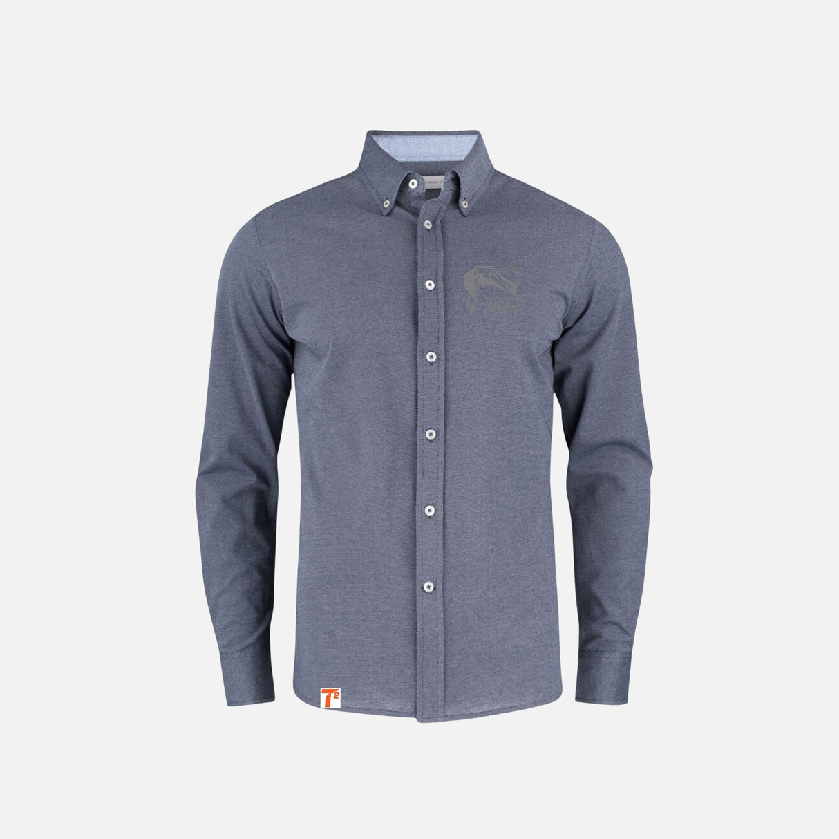 AMD-Chemise-manches-longues-James-Harvest-2113038-Marine-devant