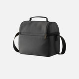Sac à lunch isotherme Carhartt gris avec double compartiment, résistant, idéal pour garder les aliments frais.