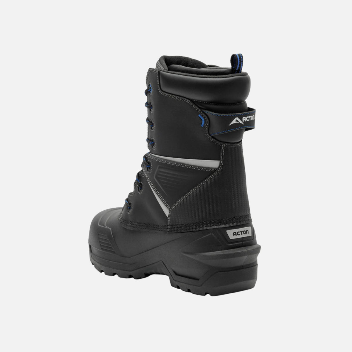 Bottes de sécurité d’hiver Acton A560611 noires, doublées pour chaleur extrême et protection des pieds