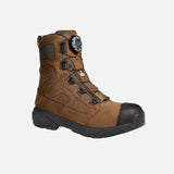 Bottes de travail Red Wing Exos Lite avec système BOA, légères, en brun, bottes de 8 pouces pour sécurité et confort.