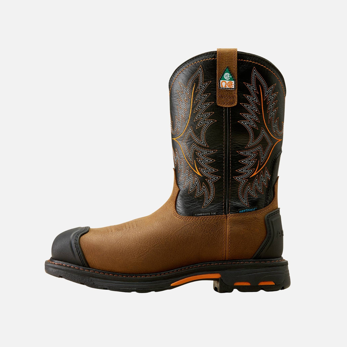 Botte-travail-Ariat-10042491-brun-côté-gauche