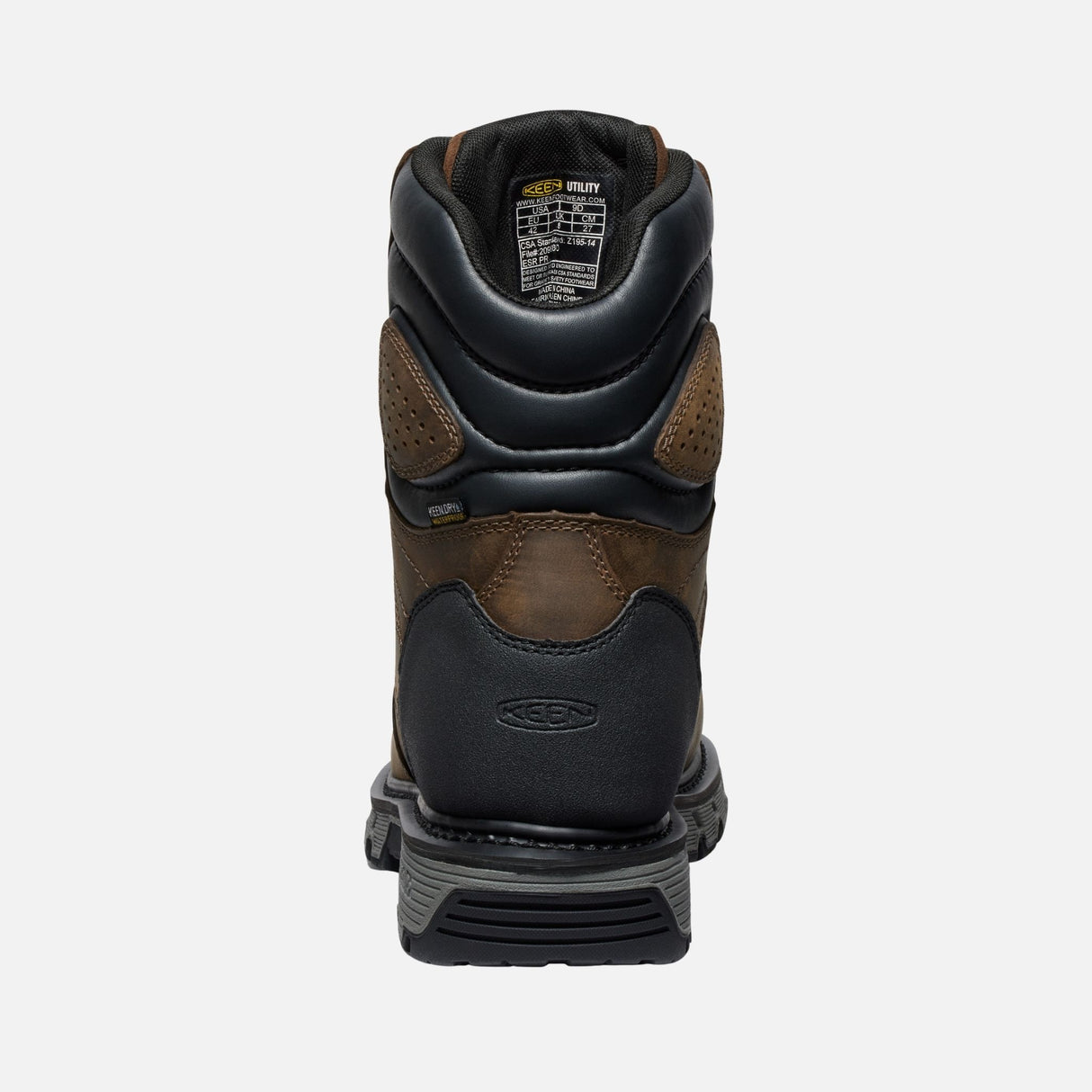 Botte-travail-Keen-1027678-brun-derrière