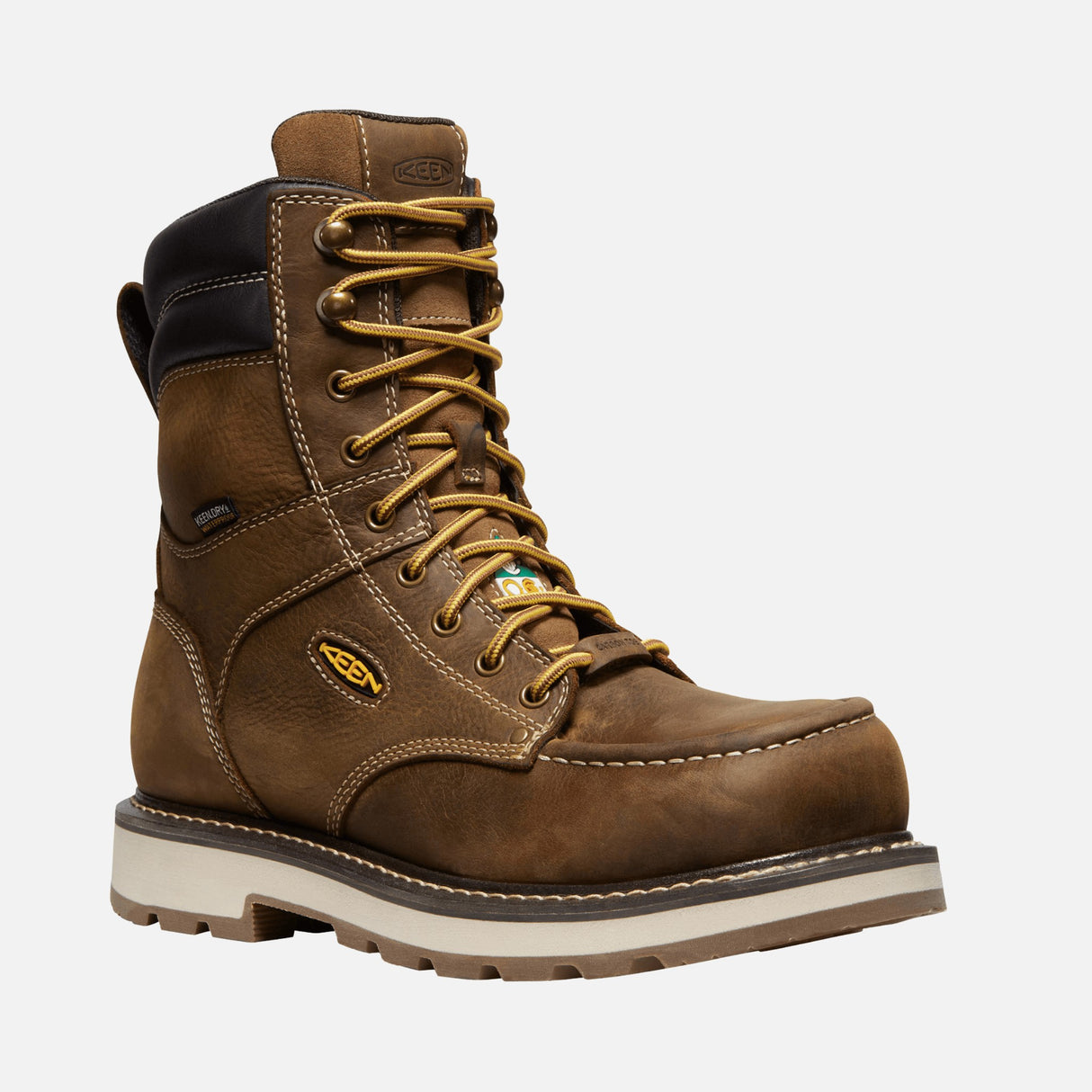 Botte-travail-Keen-1028288-brun-3/4