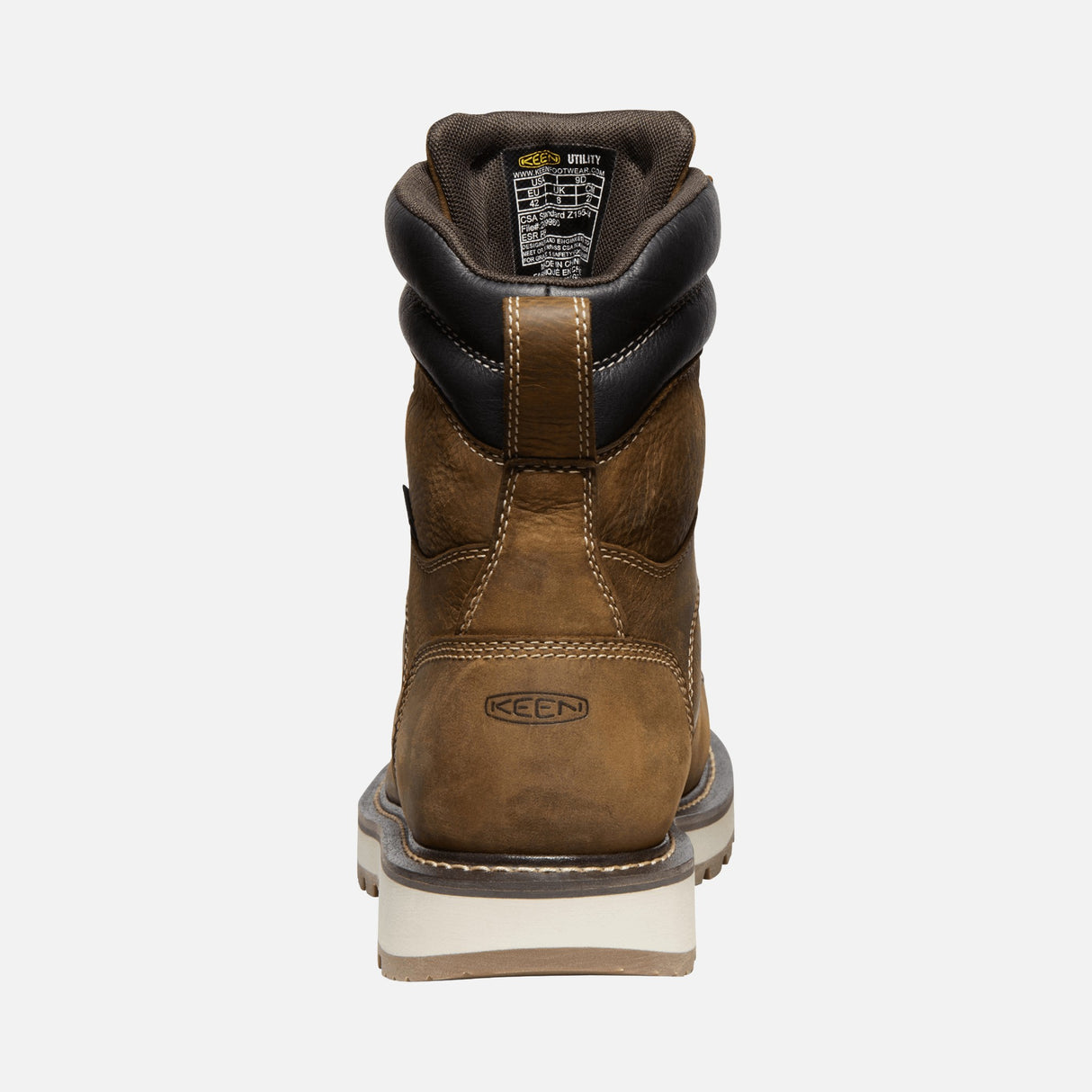 Botte-travail-Keen-1028288-brun-derrière