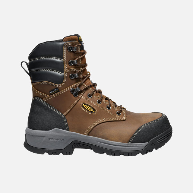 Botte-travail-Keen-1029670-brun-côté