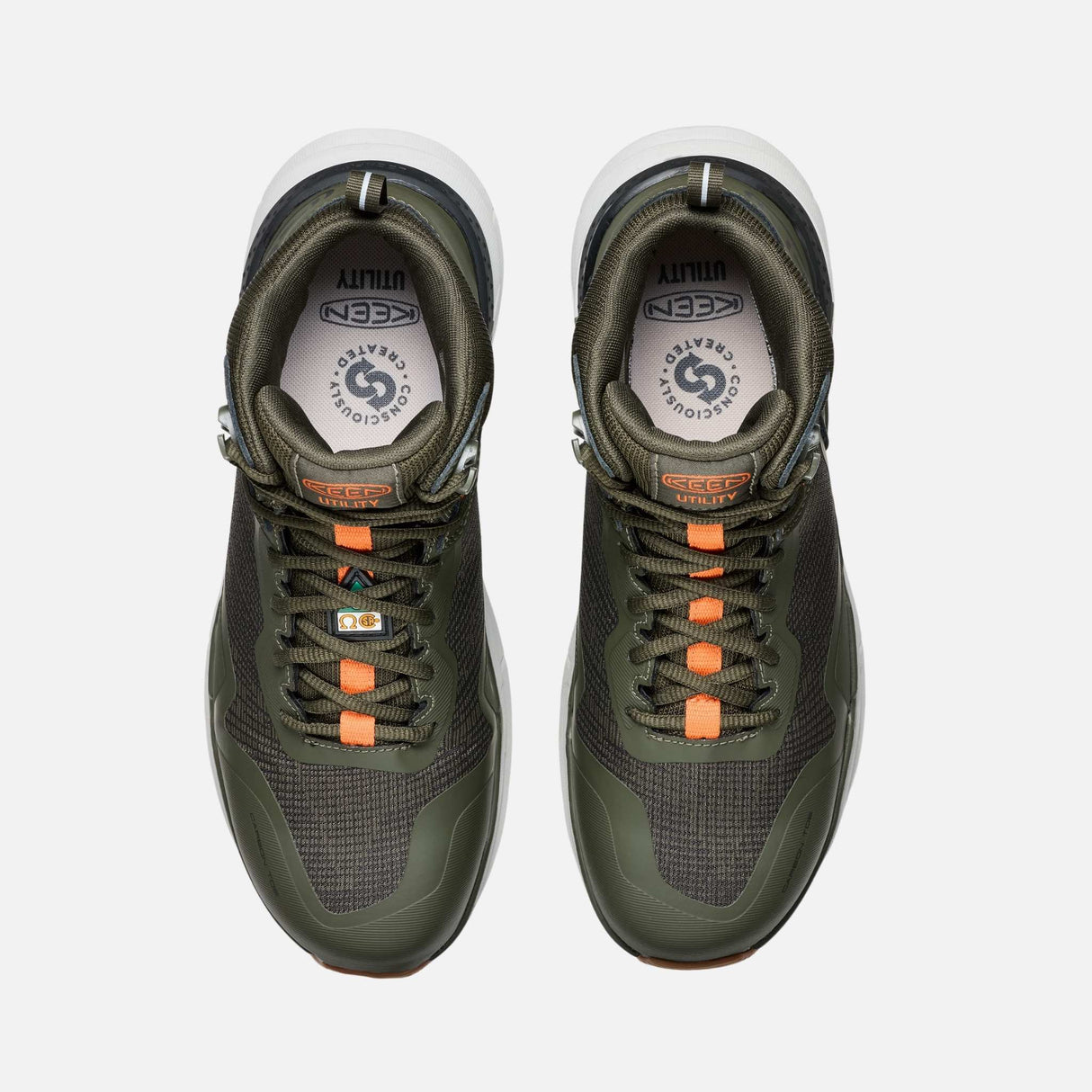 Botte-travail-Keen-1030644-vert-dessus