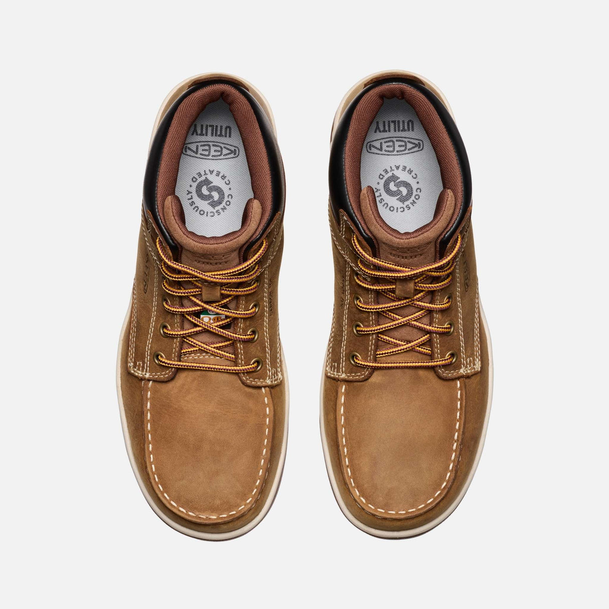 Botte-travail-Keen-1030651-brun-dessus