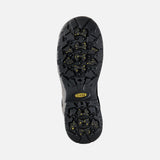 Bottes de travail imperméables Keen Oshawa 8 pouces, protection CSA, noires, solides pour le travail en extérieur.