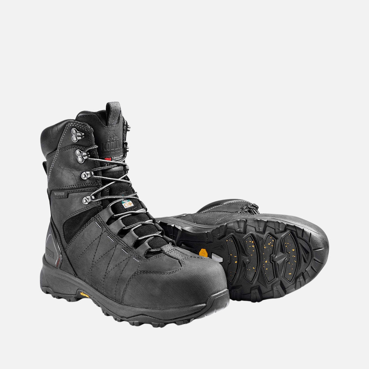 Botte-travail-Kodiak-ATGDBK-noir-paire