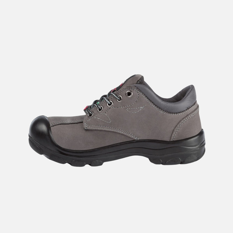 Botte-travail-femme-Pilote_filles-S555C-gris-côté-gauche