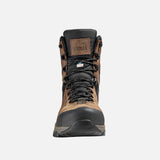 Bottes de travail imperméables Kodiak Quest Bound 8 pouces, en cuir brun, offrant protection et confort durable.