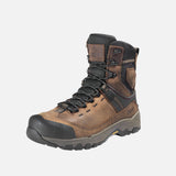 Bottes de travail imperméables Kodiak Quest Bound 8 pouces en brun, protection durable et confort pour le travail.