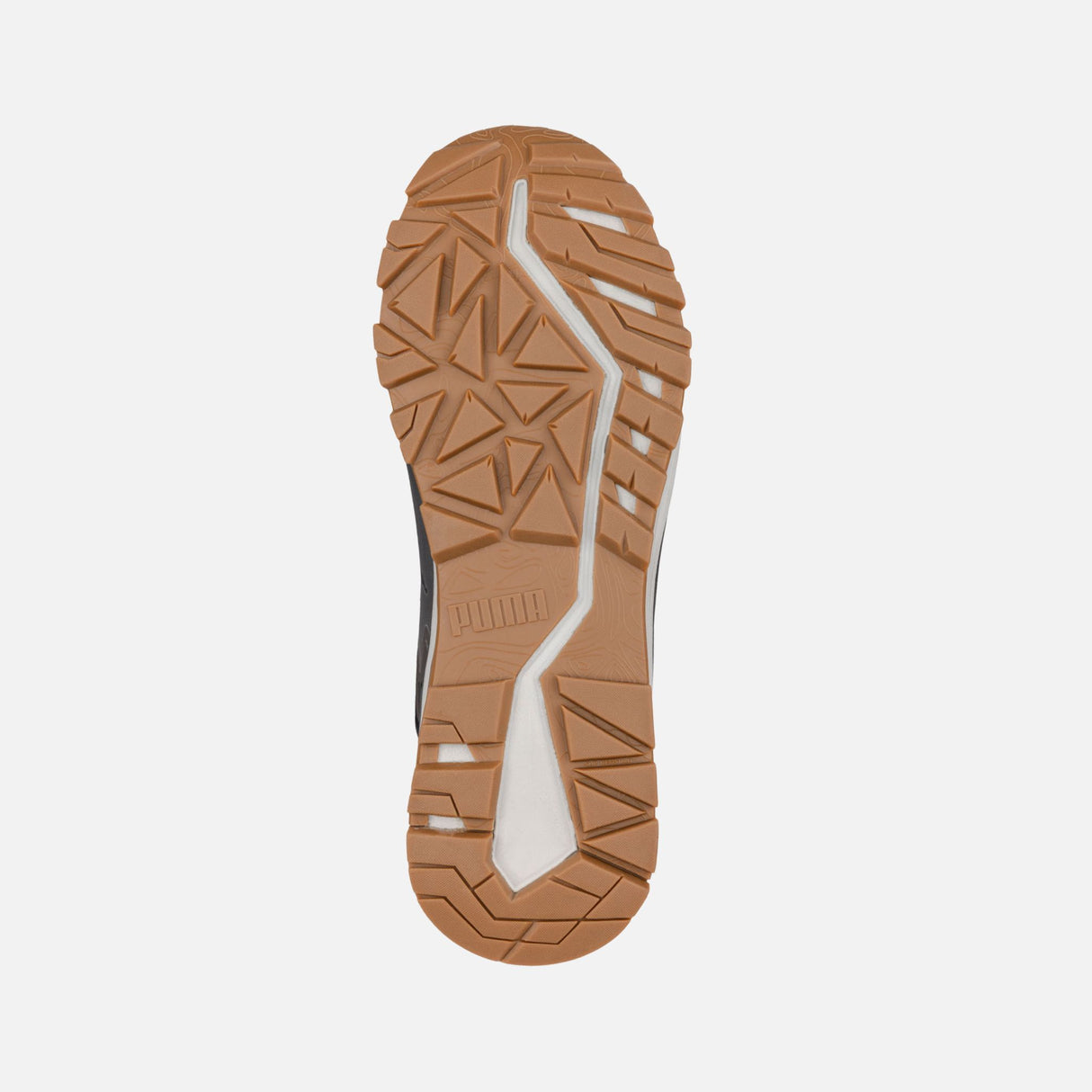 Bottes de travail Puma Fusion 6 pouces avec ajustement BOA et protection composite, en gris, pour sécurité et confort.