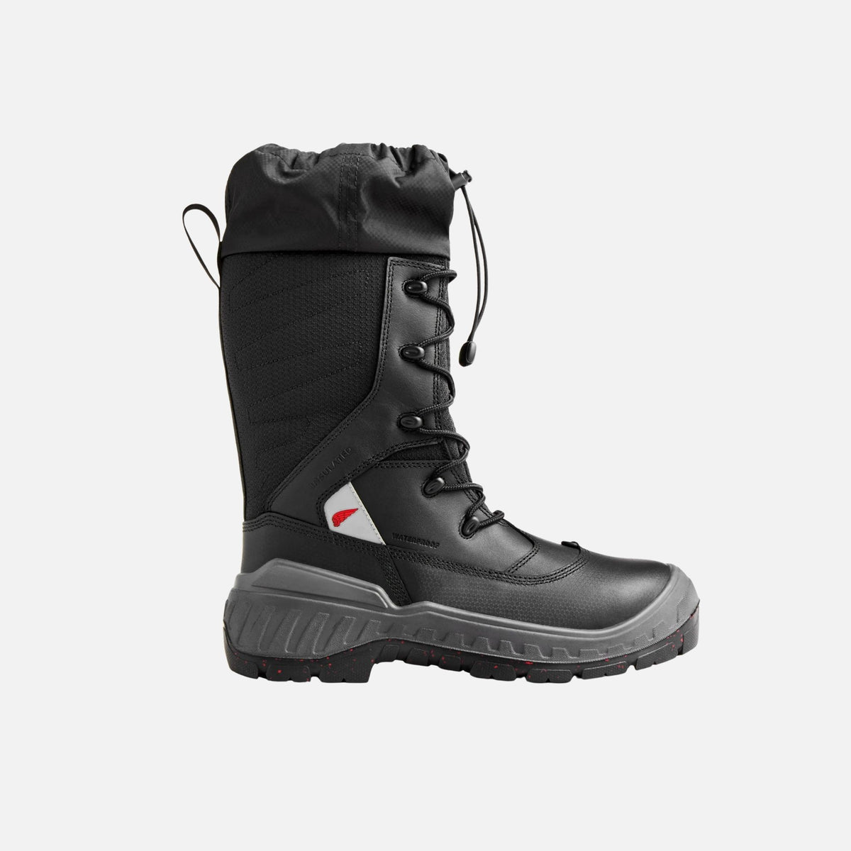 Bottes de travail d’hiver Red Wing, imperméables et résistantes, avec protection CSA, en noir pour femmes et hommes