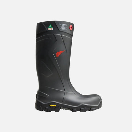 Bottes de pluie imperméables Red Wing, robustes et résistantes, conçues pour la protection chimique et la durabilité.