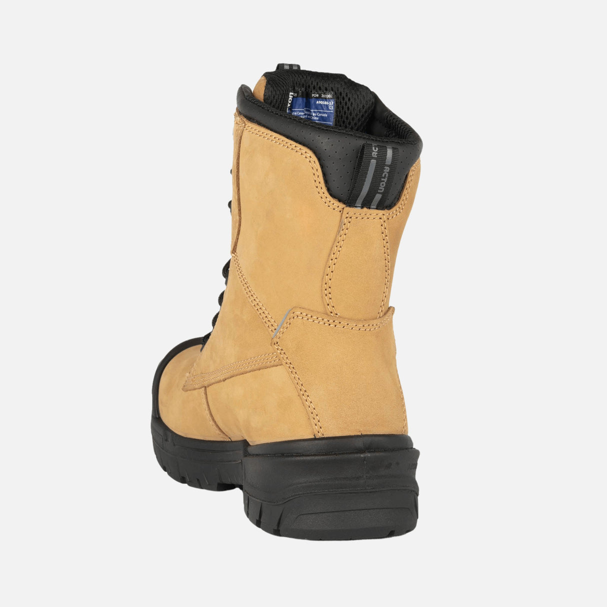 Bottes-travail-Acton-9058B12-tan-derrière