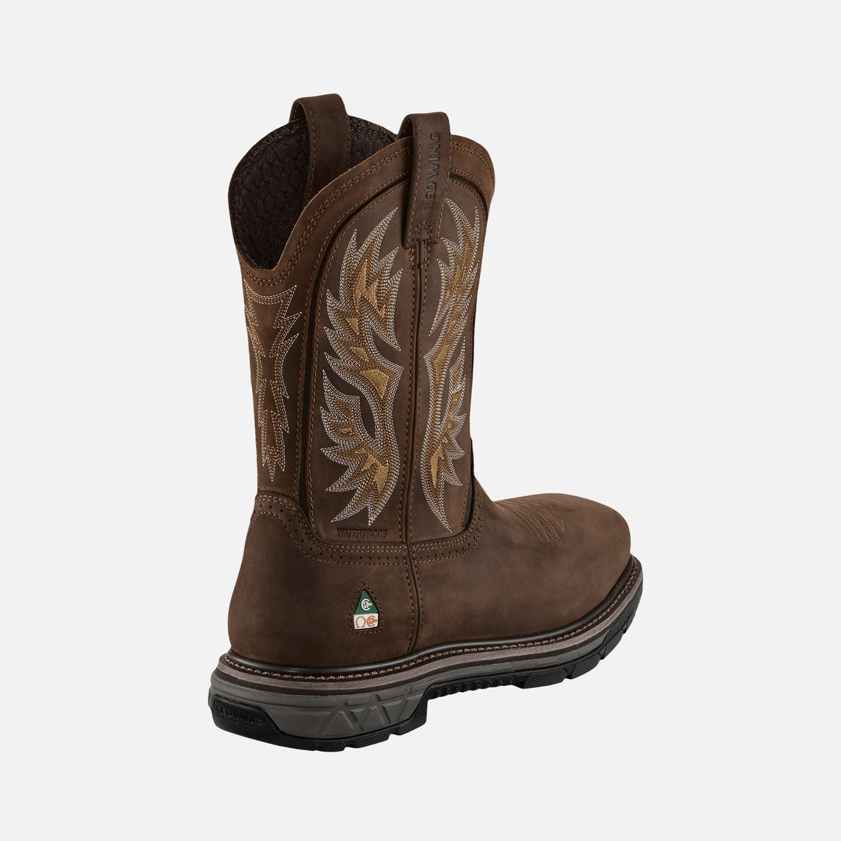 Bottes-travail-Redwing-3592EE-brun-derrière