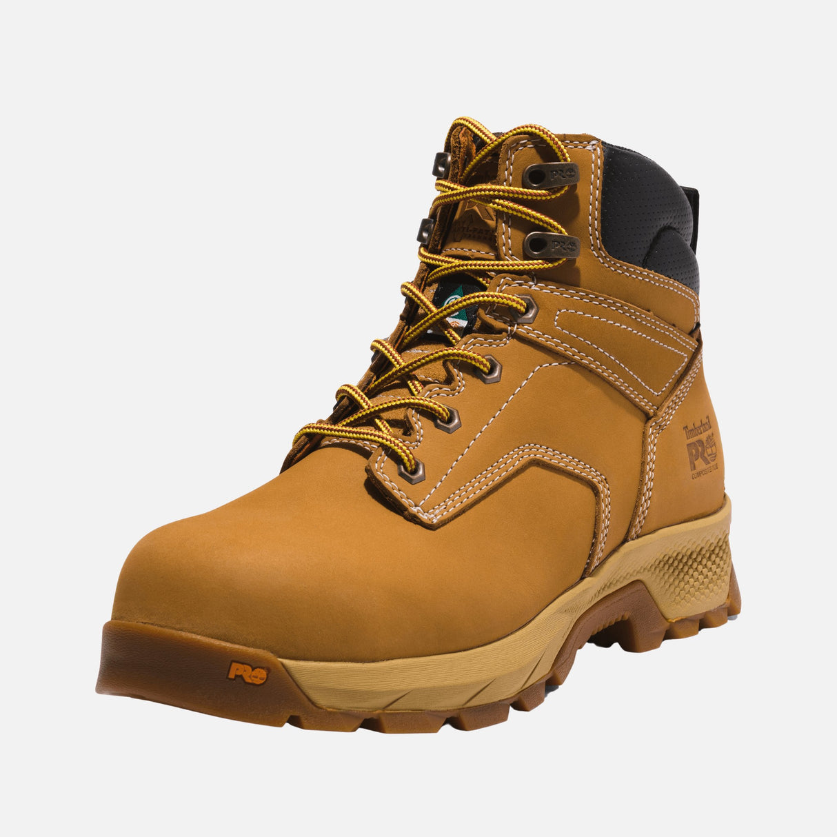 Bottes-travail-Timberland-A5X5B-tan-3/4-gauche
