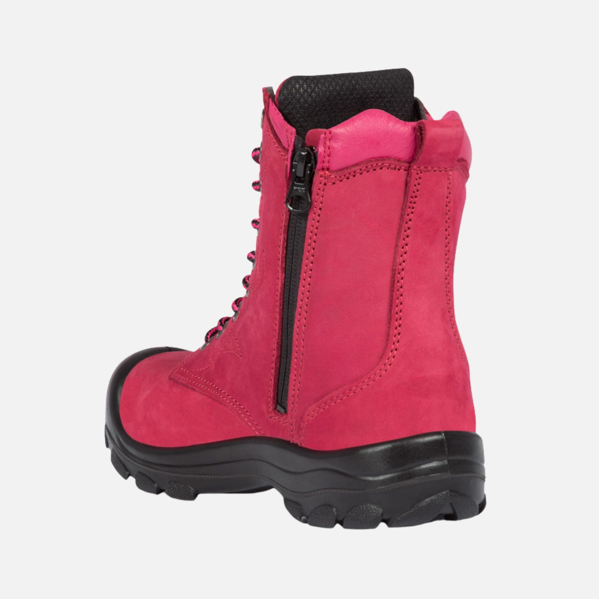 Bottes-travail-femme-Pilote_filles-S558F-framboise-derrière