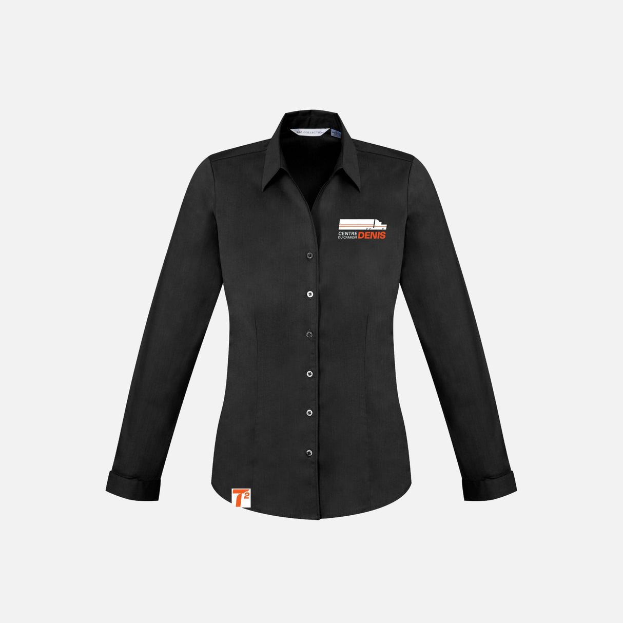 CCD-Chemise-femme-manches-longues-Biz-S770LL-noir-devant