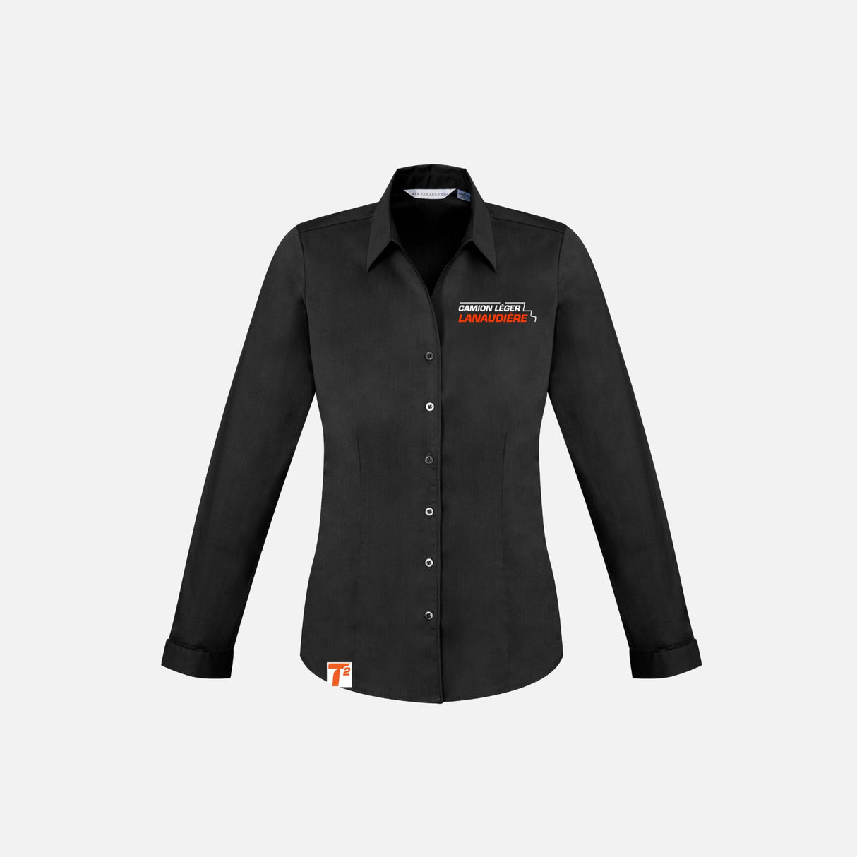 CLL-Chemise-femme-manches-longues-Biz-S770LL-noir-devant