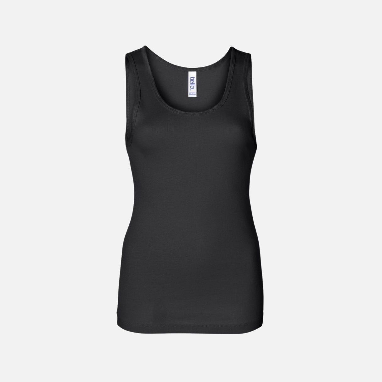 Camisole-Bella-Canvas-1080-noir-devant
