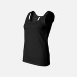 Camisole-Femme-GILDAN-S_S-64200L-noir-côté