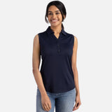 Camisole pour femme Cutter&Buck, modèle LCK00197, en coloris marine, vêtement-chandails léger et confortable.