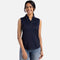 Camisole pour femme Cutter&Buck, modèle LCK00197, en coloris marine, vêtement-chandails léger et confortable.