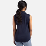 Camisole pour femme Cutter & Buck, polo en tissu marine, vêtement chandails léger et élégant.