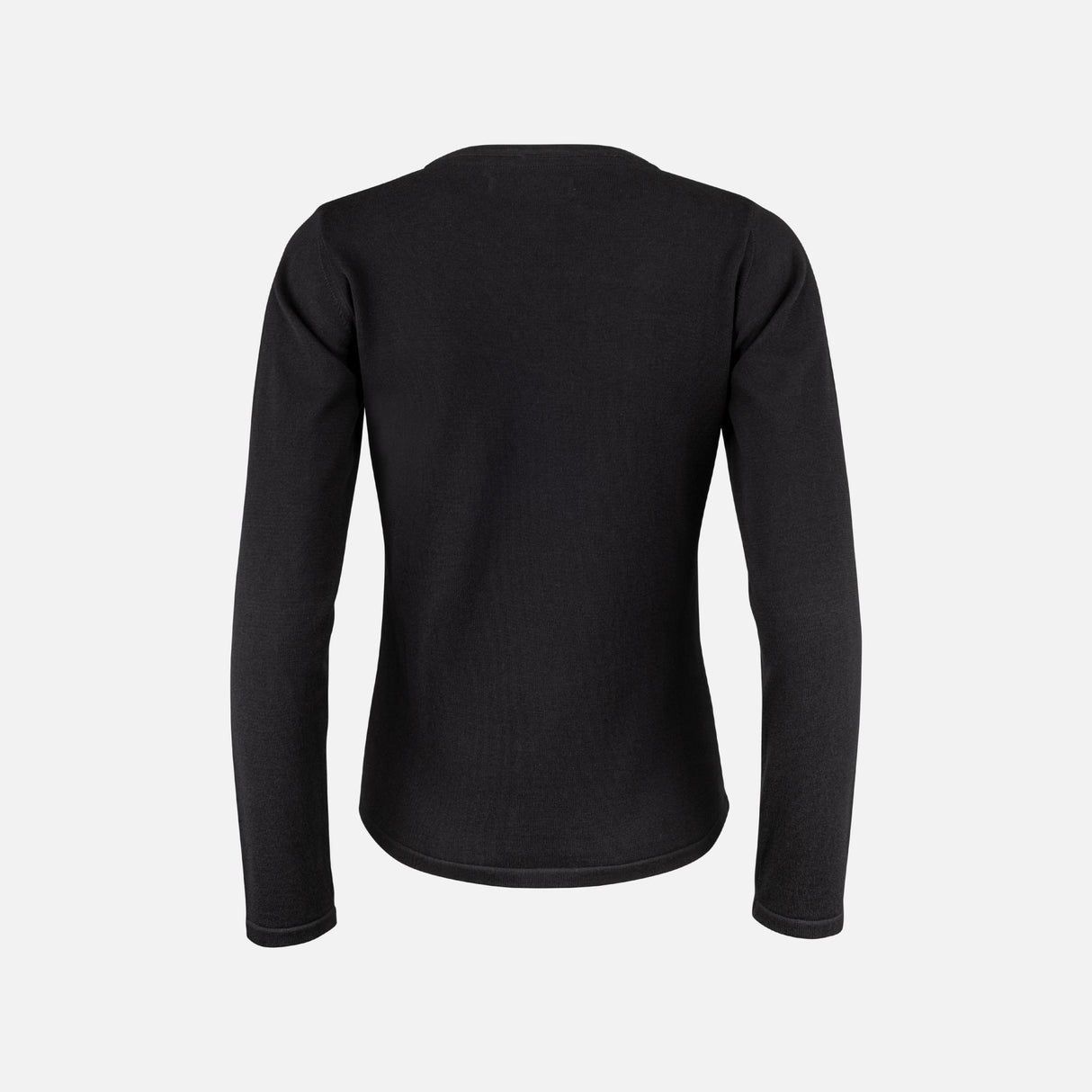 Cardiguan zippé pour femme James Harvest en tricot noir, veste confortable et élégante pour la saison froide.