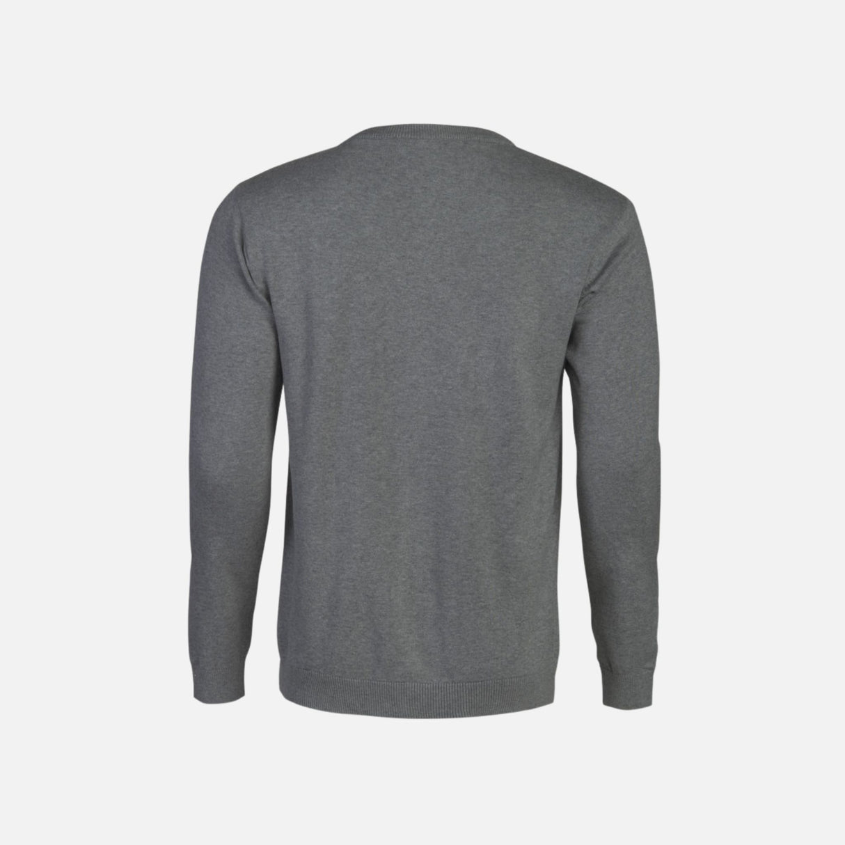 Cardigan homme gris James Harvest, vêtement veste élégant et confortable, porté sur un fond neutre.