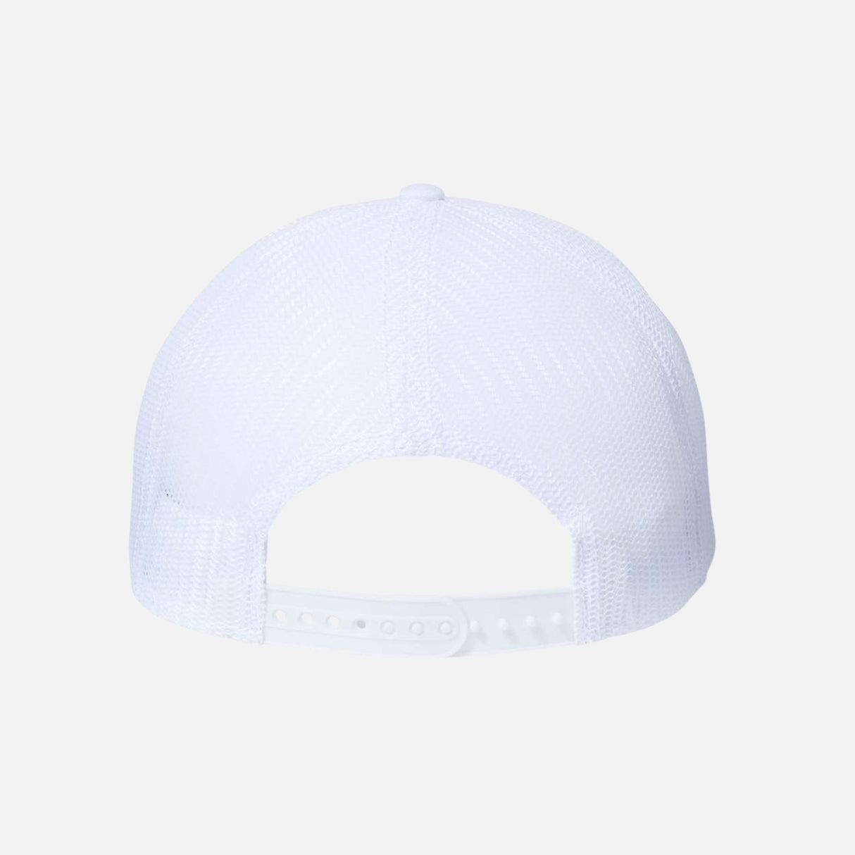 Casquette écoresponsable blanc Atlantis Headwear RETH, style trucker, confort durable, accessoire mode éthique et tendance.